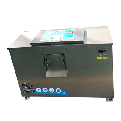 Máquina Ss304 de Decomposer de los residuos orgánicos de las sobras del verde 50KG para el restaurante