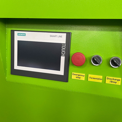 Máquina de abonamiento inútil automática de alimento biológico con la fermentación da alta temperatura microbiana