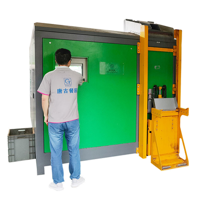 380v 3 residuos orgánicos comerciales de la máquina 2ton/Day del tratamiento de residuos de la fase que abonan la máquina