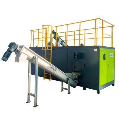 Basura inodora de la máquina del fertilizante del estiércol vegetal del CE a la máquina 5000kg/24hr del fertilizante