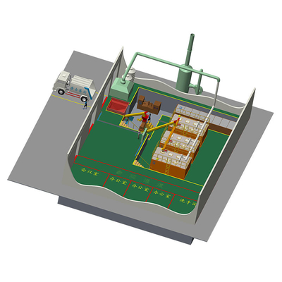 máquina inútil orgánica automática del reciclaje de residuos orgánicos de la máquina del fertilizante 380V