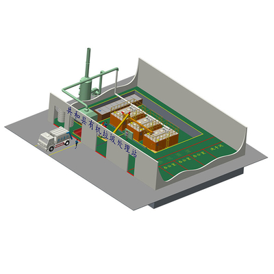 Disposición de basura comercial del equipo eléctrico de la eliminación de residuos para la estación de la eliminación de residuos