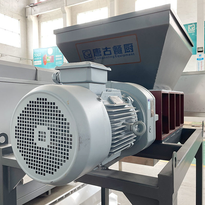 Trituradora automática industrial de los residuos orgánicos de residuos vegetal de la máquina comercial de la trituradora