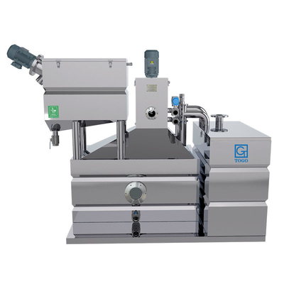 Tratamiento de aguas residuales de la máquina de Eco del separador de agua del residuo de la categoría alimenticia Ss304