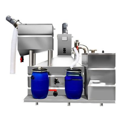 separador de agua multifuncional del aceite de la comida de la cocina 60m3/H favorable al medio ambiente