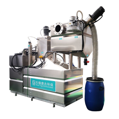 separador de agua multifuncional del aceite de la comida de la cocina 60m3/H favorable al medio ambiente