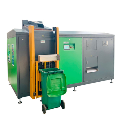 Basura comercial de abonamiento inútil de la comida de la máquina de la cocina del CE 1000KG/D que abona el sistema