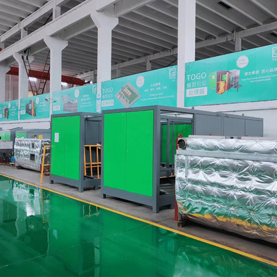 máquina TOGO Organic Waste Management Equipment del fertilizante del estiércol vegetal del PLC 5000KG/Day