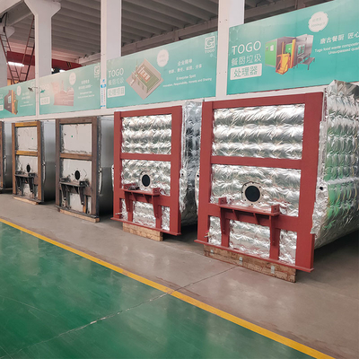 Basura inodora de la máquina del fertilizante del estiércol vegetal del CE a la máquina 5000kg/24hr del fertilizante