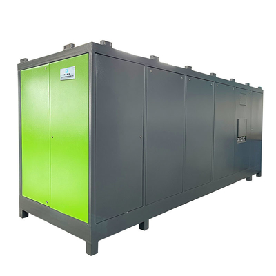 Residuos orgánicos del restaurante que abonan el gran escala 5Ton/día 75KW de la máquina
