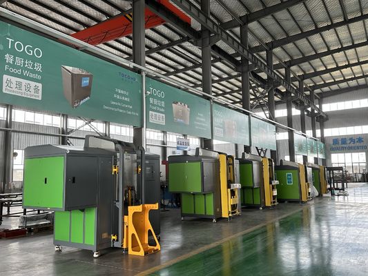 TOGO TG-CC-100 Organic Waste Composting Machine with 100kg Daily Processing Capacity 90% Reduction Rate and 6kw Power for Hotels