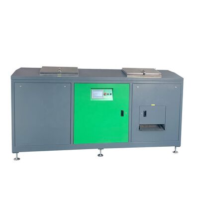 Máquina de compostaje totalmente automática de residuos alimentarios de materiales 304 con capacidad de 500 kg/día y construcción SUS304+Q235B