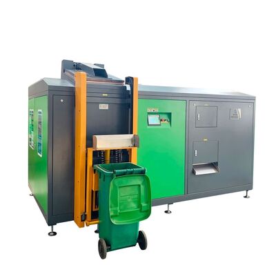 3100 KGS Peso de la máquina Sistema de gestión de residuos alimentarios TOGO Máquina orgánica de compostaje de residuos alimentarios con ciclo de procesamiento de 24 horas