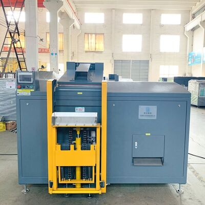 Máquina de compostaje de residuos orgánicos con capacidad de 300 kg/día, procesamiento 24 horas y control PLC totalmente automático