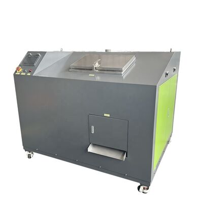 Máquina comercial de compostaje de residuos alimentarios de control PLC totalmente automático con 6,5 kW de potencia y construcción SUS303+Q235B