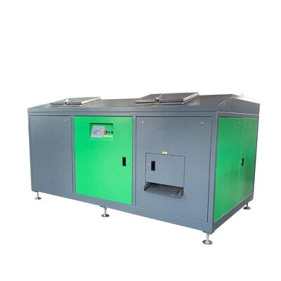 Máquina de compostaje totalmente automática de residuos alimentarios de materiales 304 con capacidad de 500 kg/día y construcción SUS304+Q235B