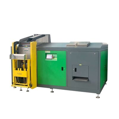 Máquina de compostaje de residuos alimentarios totalmente automática con una capacidad de 500 kg/día y una potencia de 17,5 kW para la descomposición de residuos orgánicos