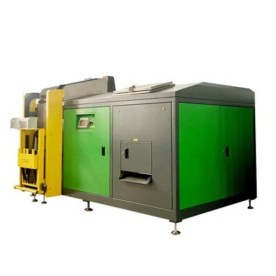 Máquina de compostaje de residuos alimentarios totalmente automática con una capacidad de 500 kg/día y una potencia de 17,5 kW para la descomposición de residuos orgánicos
