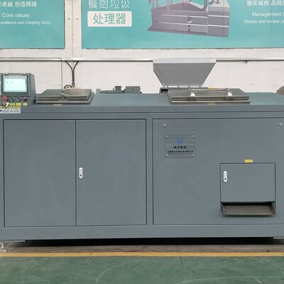 Máquina de compostaje de residuos alimentarios de capacidad de 200 kg/día con 9 kW de potencia y material SUS303+Q235B