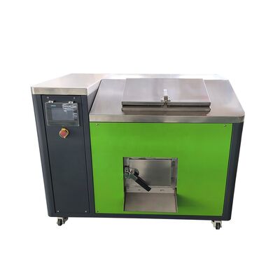 6kw de potencia 80KG/D Capacidad de control PLC totalmente automático Máquina de compostaje de residuos alimentarios para el compostador de residuos orgánicos
