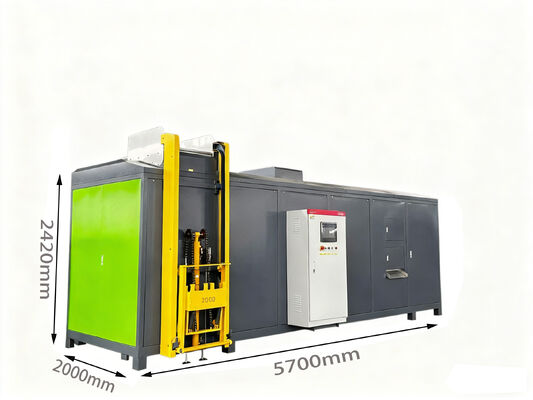 TOGO TG-CC-2000 2000 kg/d Dispositor comercial de residuos alimentarios Motor de la bomba con rodamiento SUS304 de acero inoxidable personalizable CE