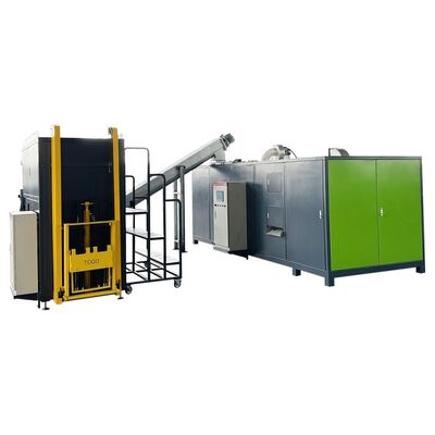 Fácil de operar Alimentación automática 3000KG Capacidad diaria Compostor de residuos orgánicos y compostor de residuos alimentarios