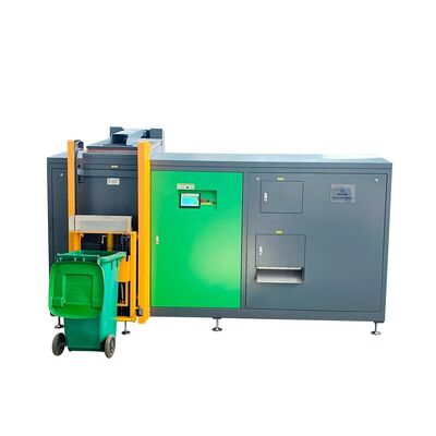 3100 KGS Peso de la máquina Sistema de gestión de residuos alimentarios TOGO Máquina orgánica de compostaje de residuos alimentarios con ciclo de procesamiento de 24 horas
