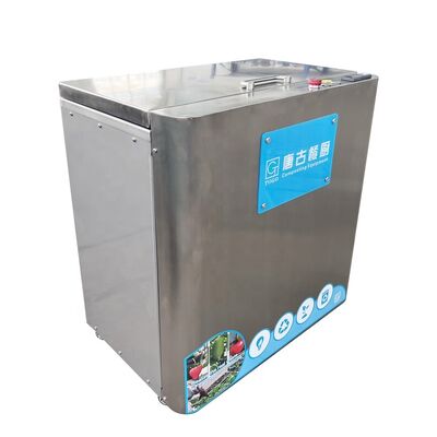 Caja de madera Dispositor de residuos alimentarios eléctricos totalmente automático Equipo de rodamiento núcleo 10KGD filtro de aire compostador doméstico