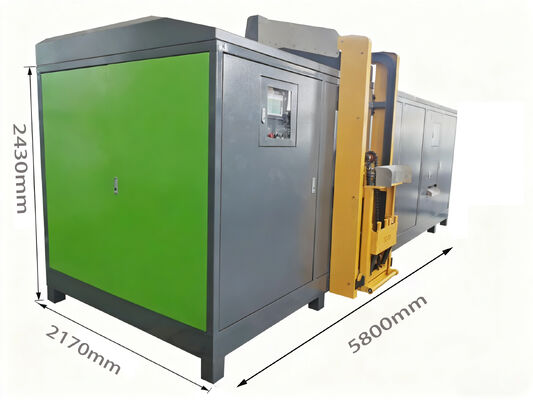 Triturador de residuos alimentarios TOGO 3000kg/d con bomba de motor y engranaje - Acero inoxidable SUS304 Potencia 37KW
