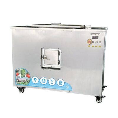 TOGO TG-CC-50 Compostador de Residuos Orgánicos de Acero Inoxidable 304 con Capacidad de 50kg y Procesamiento de 21-24 Horas