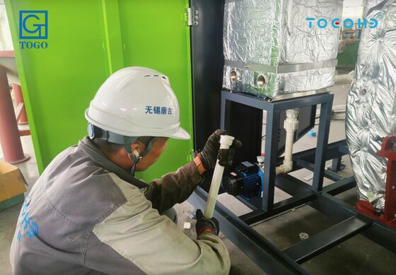 TOGO Compostaje eléctrico de residuos alimentarios de acero inoxidable para cocinas con alimentación por lotes para el hogar-TG-CC-5